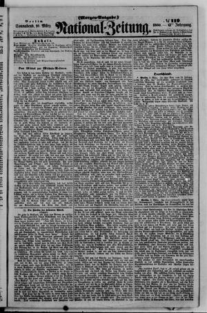 National-Zeitung vom 10.03.1860