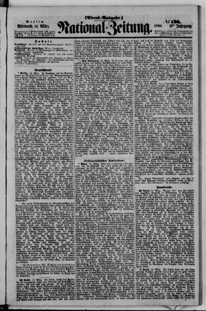 Nationalzeitung vom 14.03.1860