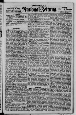 Nationalzeitung vom 15.03.1860