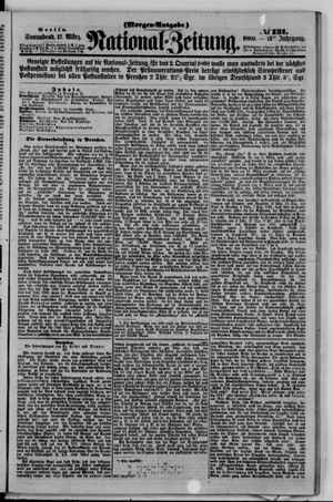Nationalzeitung vom 17.03.1860