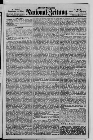 Nationalzeitung vom 24.03.1860