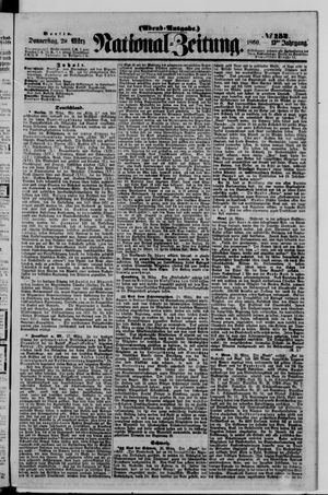 National-Zeitung vom 29.03.1860