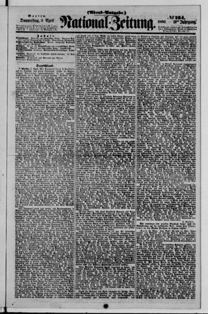 Nationalzeitung vom 05.04.1860