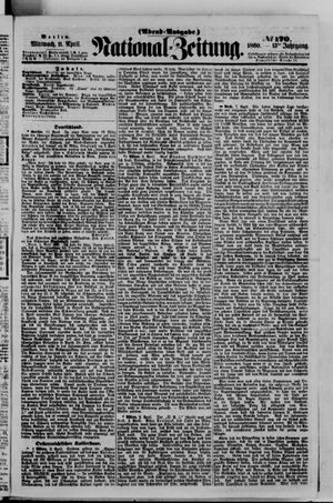 National-Zeitung vom 11.04.1860
