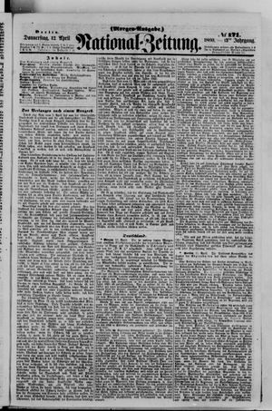National-Zeitung vom 12.04.1860