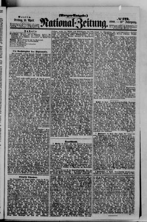 National-Zeitung vom 13.04.1860