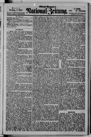 Nationalzeitung vom 17.04.1860