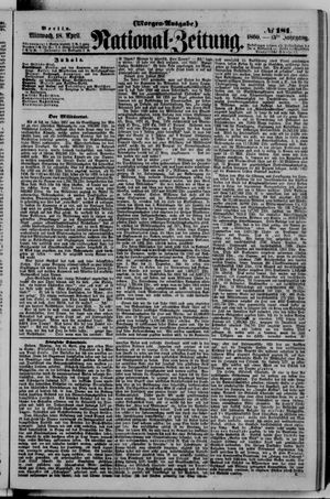National-Zeitung vom 18.04.1860