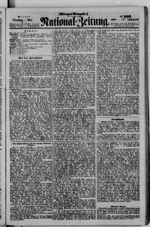 Nationalzeitung vom 01.05.1860