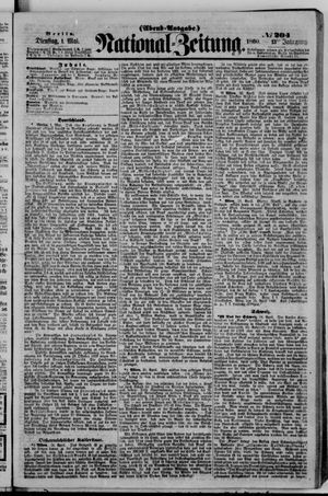 Nationalzeitung vom 01.05.1860