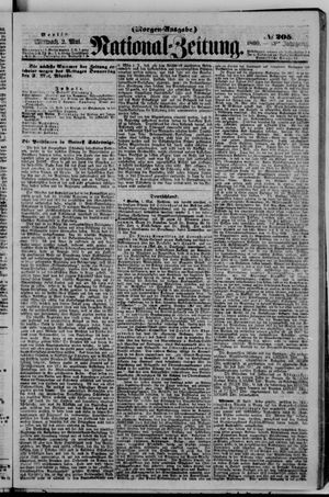 Nationalzeitung vom 02.05.1860