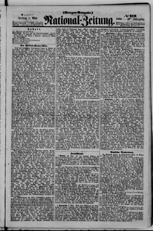 National-Zeitung vom 11.05.1860