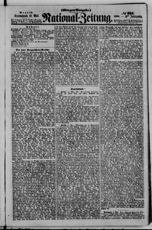 Nationalzeitung vom 12.05.1860