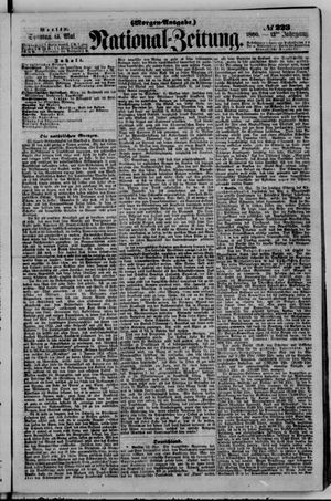 Nationalzeitung vom 13.05.1860