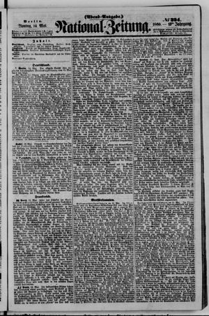 Nationalzeitung vom 14.05.1860
