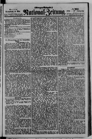 Nationalzeitung vom 19.05.1860