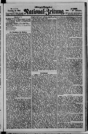 Nationalzeitung vom 20.05.1860