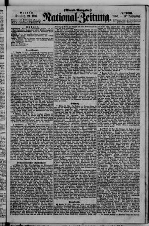 National-Zeitung vom 22.05.1860