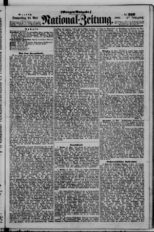 Nationalzeitung vom 24.05.1860