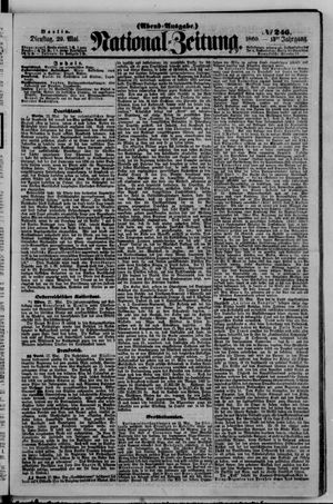 National-Zeitung vom 29.05.1860