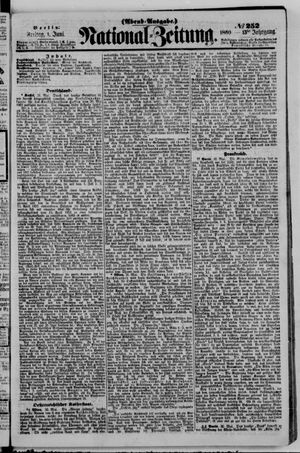 Nationalzeitung vom 01.06.1860