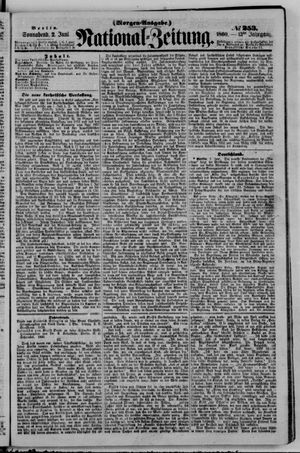 Nationalzeitung vom 02.06.1860
