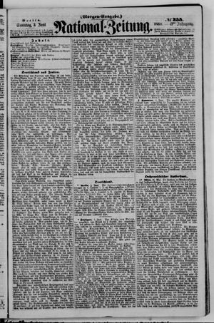 Nationalzeitung vom 03.06.1860