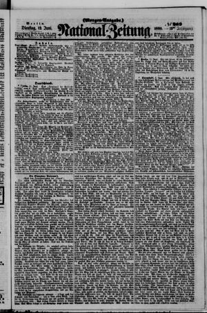 Nationalzeitung vom 12.06.1860