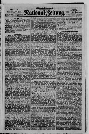 National-Zeitung vom 14.06.1860