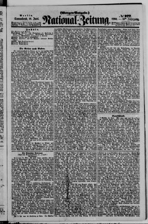 National-Zeitung vom 16.06.1860