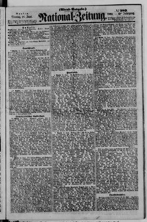 National-Zeitung vom 18.06.1860