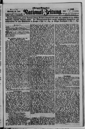 Nationalzeitung vom 20.06.1860