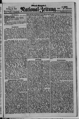 National-Zeitung vom 22.06.1860