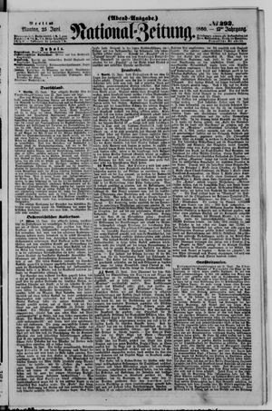 National-Zeitung vom 25.06.1860