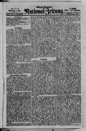 Nationalzeitung vom 04.07.1860