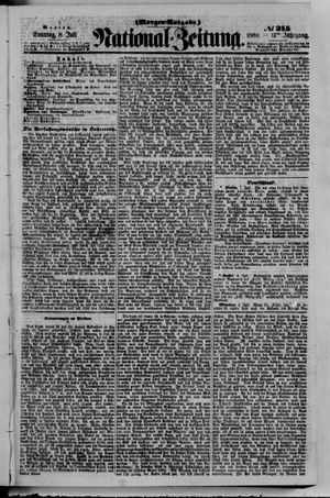National-Zeitung vom 08.07.1860