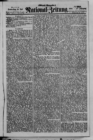 National-Zeitung on Jul 12, 1860