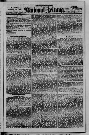 Nationalzeitung vom 22.07.1860