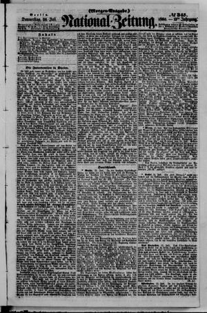 Nationalzeitung vom 26.07.1860