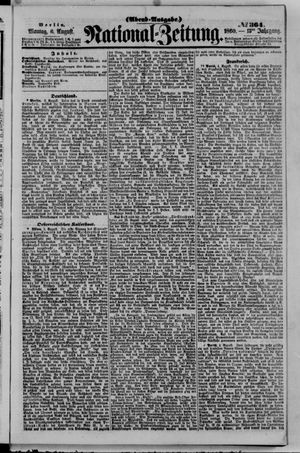 National-Zeitung vom 06.08.1860