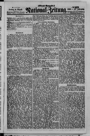 National-Zeitung on Aug 10, 1860