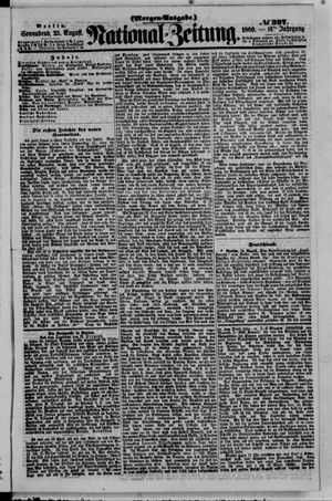 National-Zeitung vom 25.08.1860