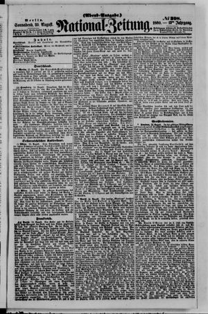 National-Zeitung vom 25.08.1860