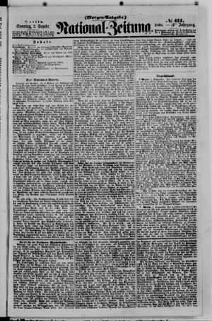 National-Zeitung vom 02.09.1860