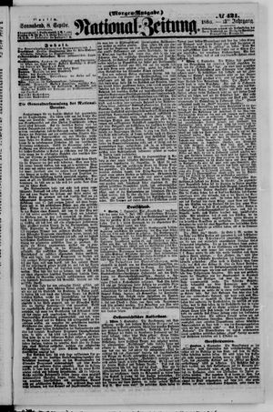 Nationalzeitung vom 08.09.1860