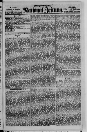 Nationalzeitung vom 09.09.1860