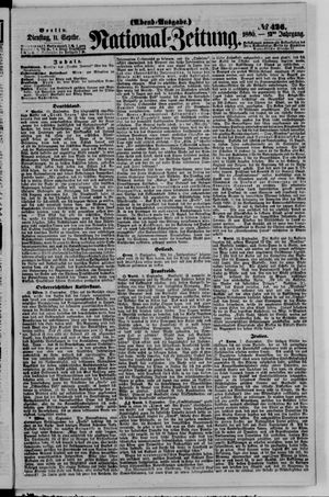 National-Zeitung vom 11.09.1860