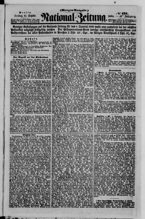 National-Zeitung vom 14.09.1860
