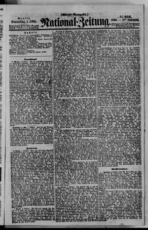 Nationalzeitung vom 04.10.1860
