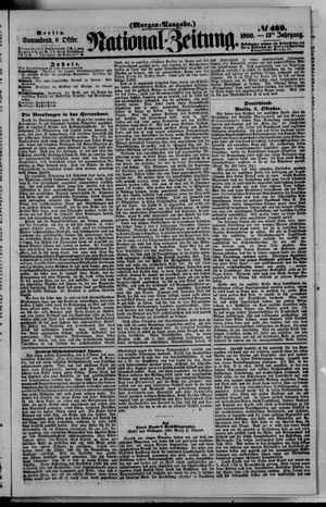 National-Zeitung vom 06.10.1860